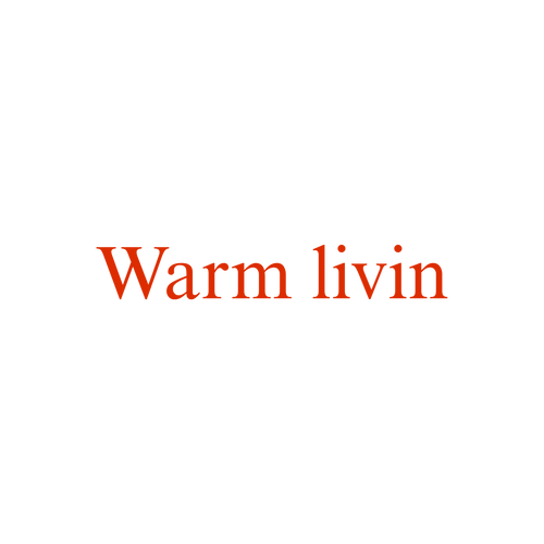 Warm livin